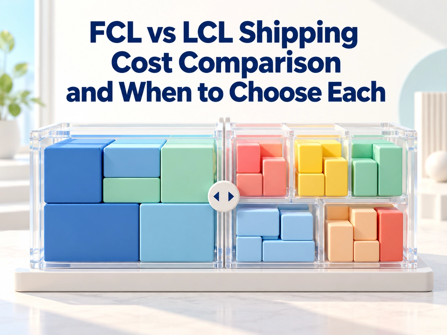 fcl vs lcl shipping cost comparison