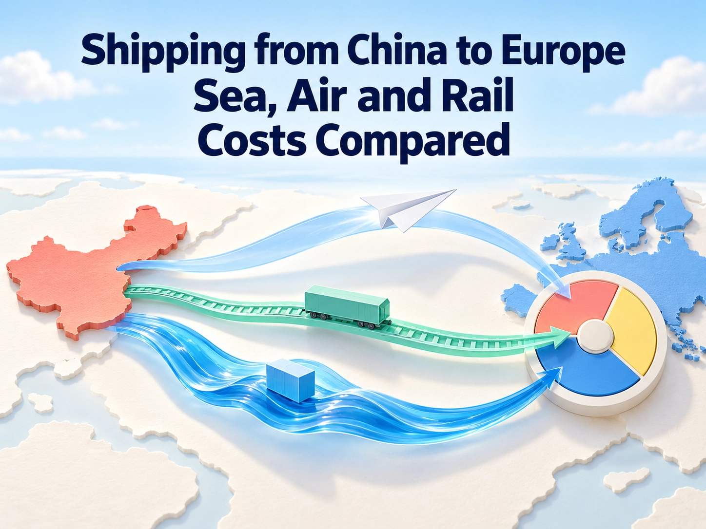 shipping from china to europe sea air rail