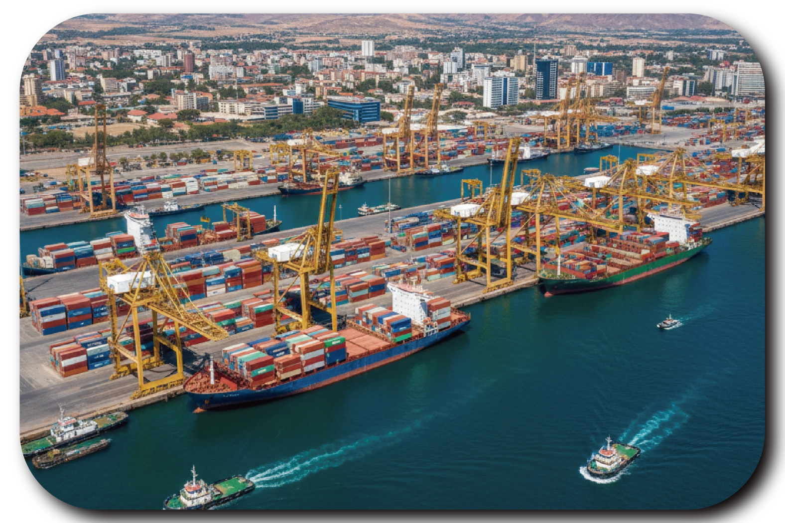 Ethiopian ports in Northeast Africa